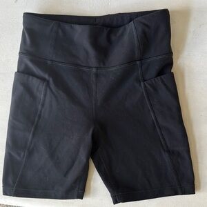 Athleta girl biker shorts (8-10)